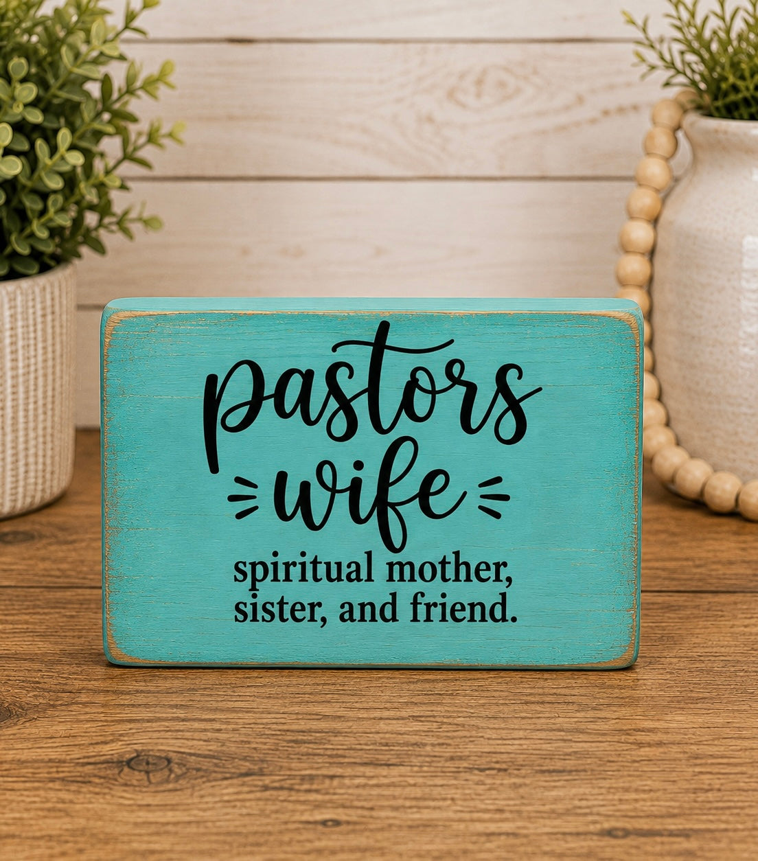 Pastor’s Wife Desk Sitter