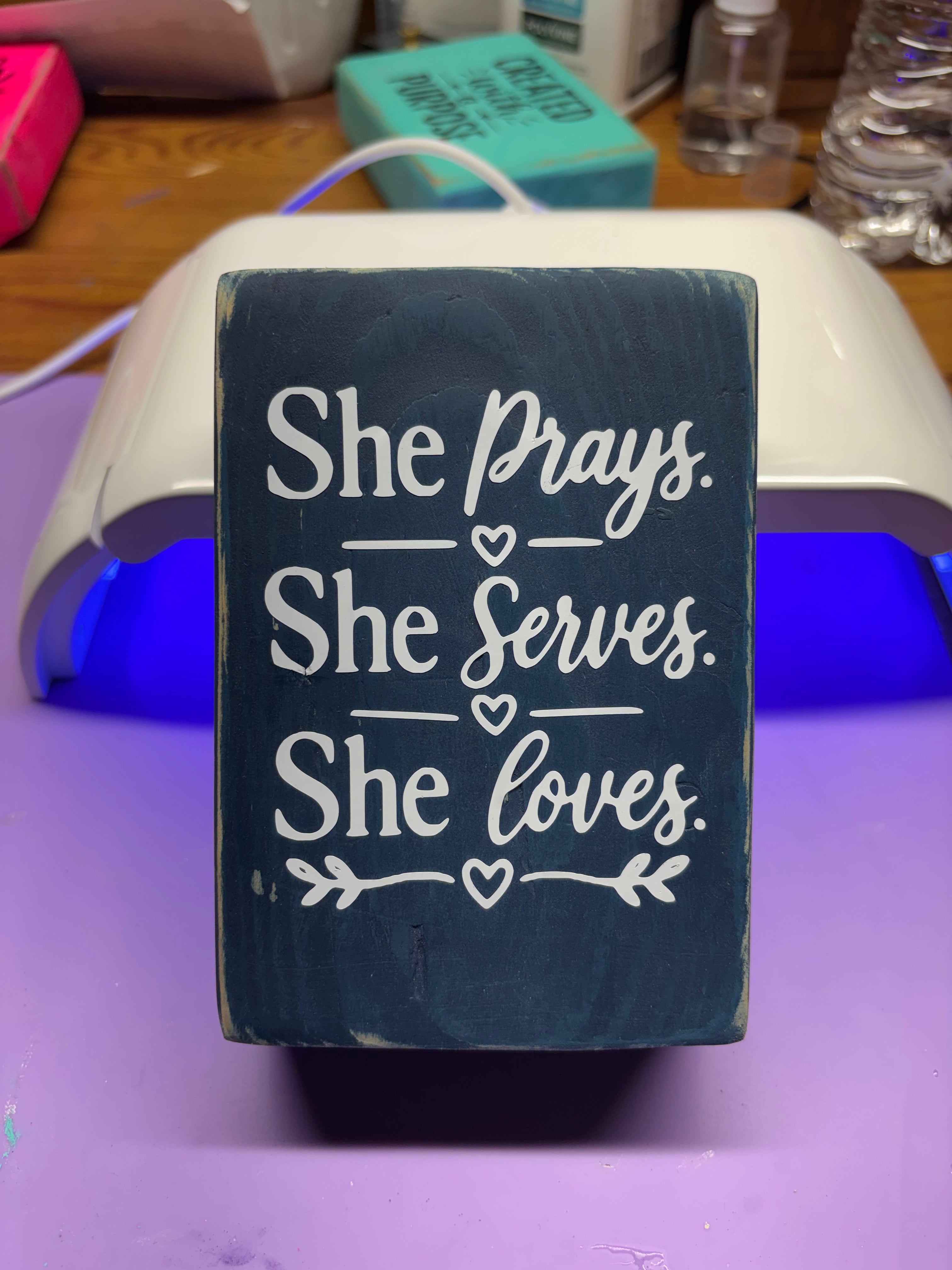 Pastor’s Wife Desk Sitter