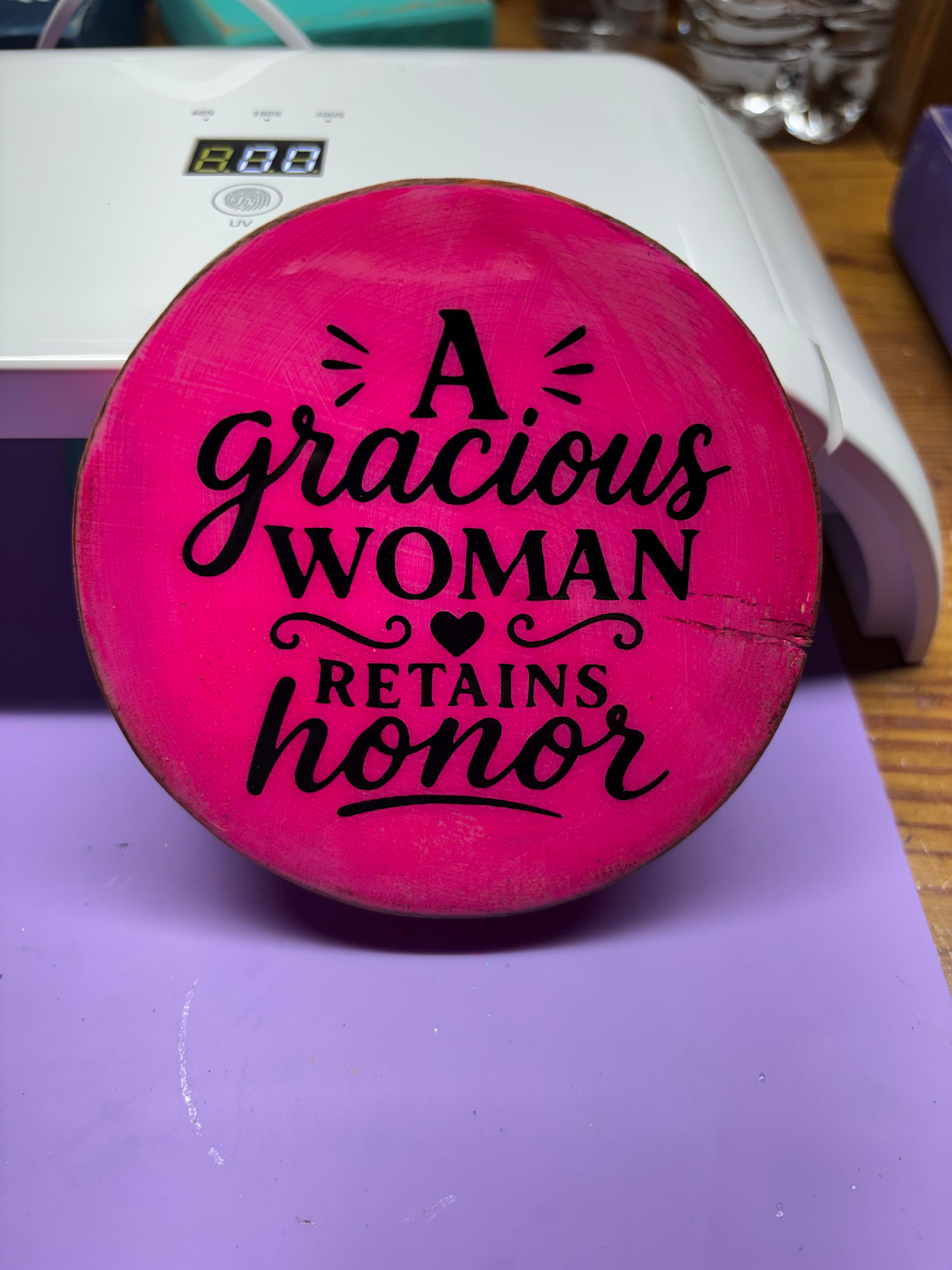 Pastor’s Wife Coaster Magnet | Handmade Christian Gift