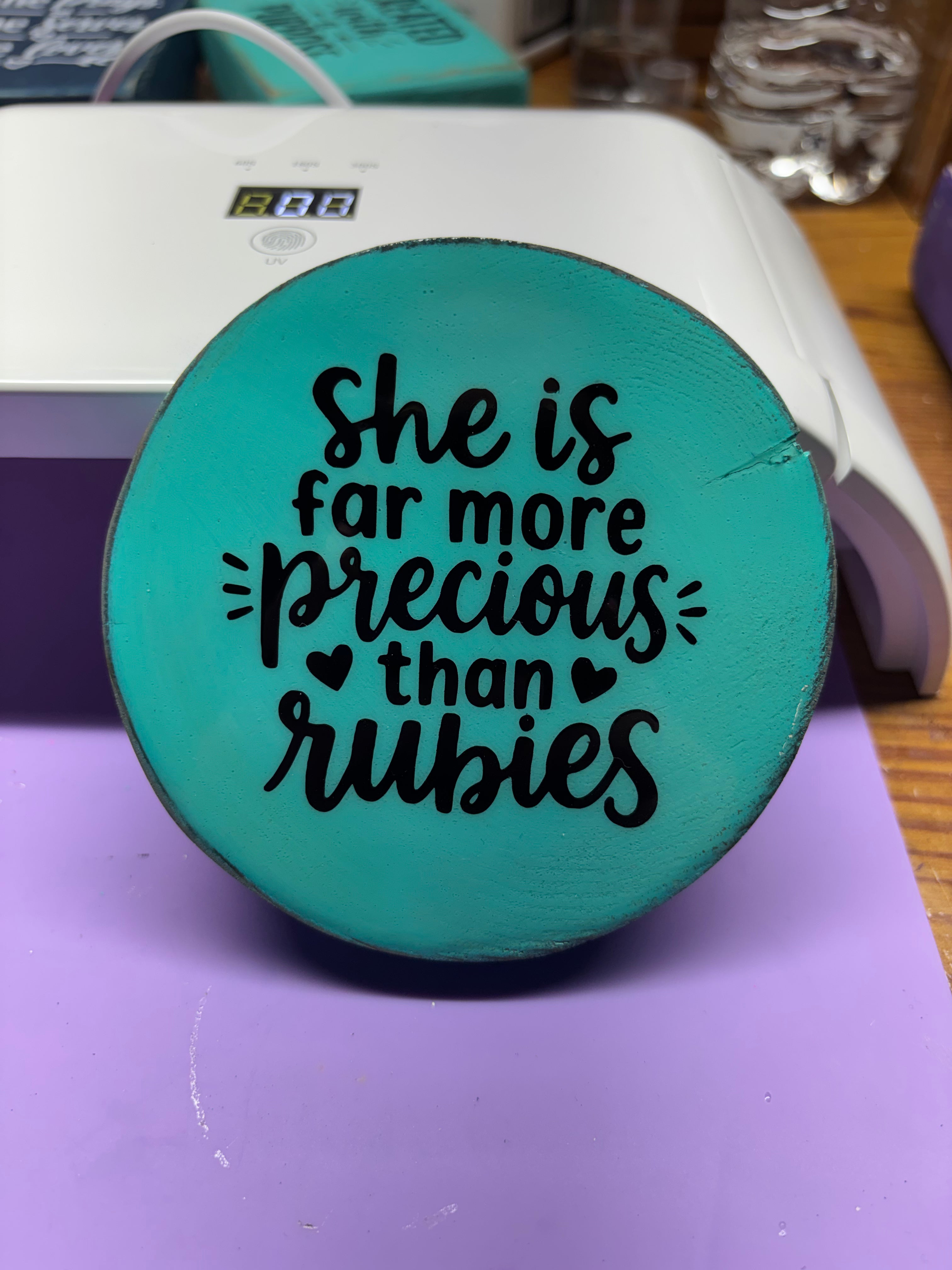 Pastor’s Wife Coaster Magnet | Handmade Christian Gift