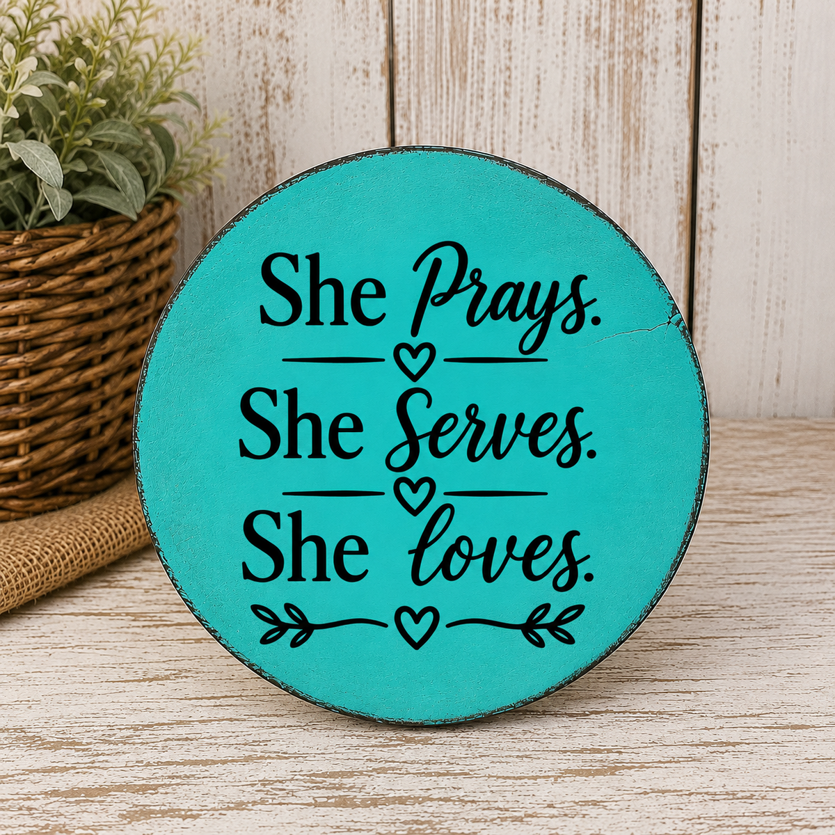 Pastor’s Wife Coaster Magnet | Handmade Christian Gift