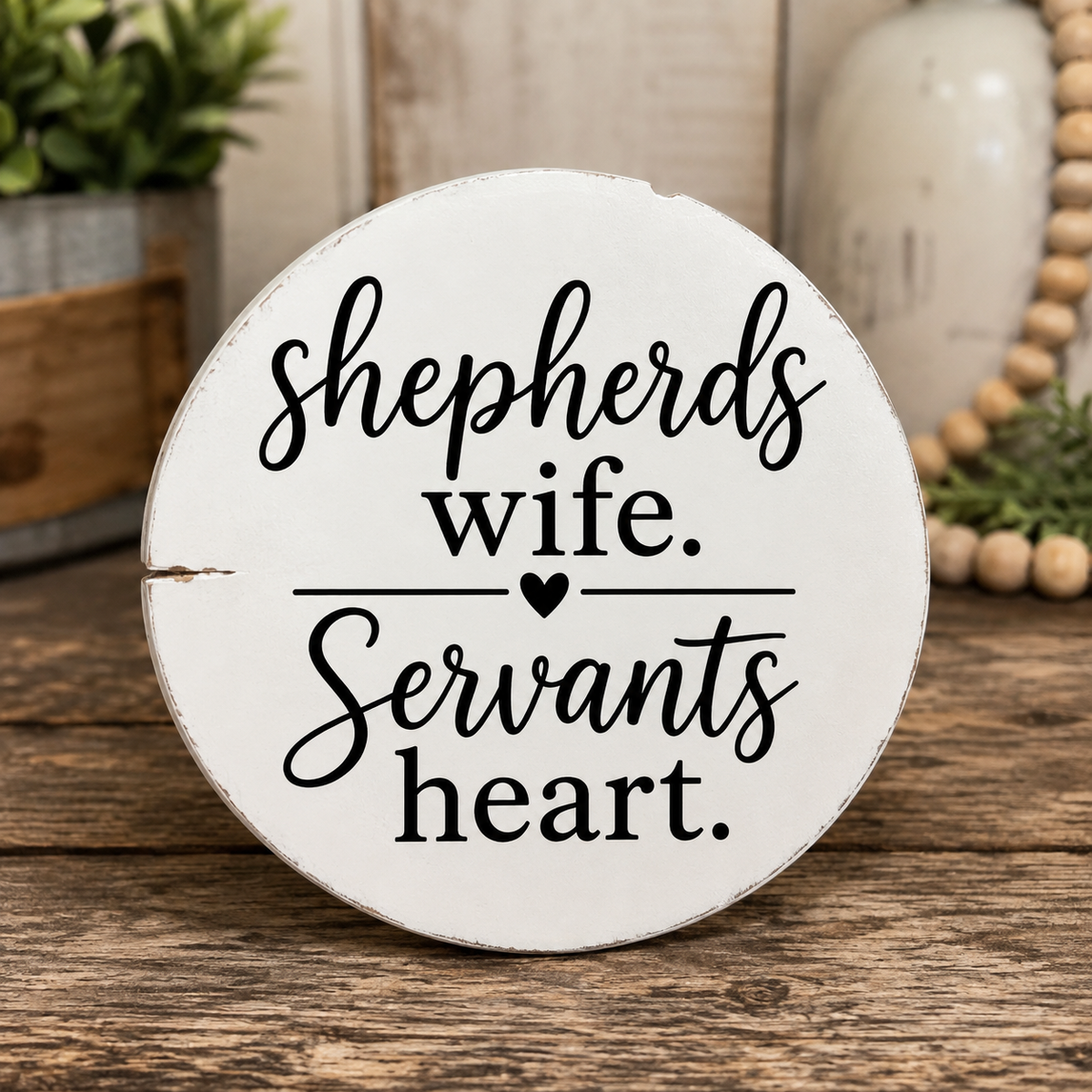 Pastor’s Wife Coaster Magnet | Handmade Christian Gift