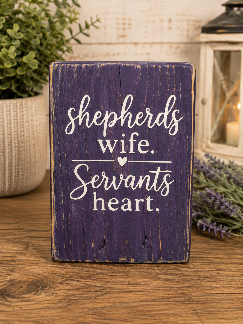 Pastor’s Wife Desk Sitter