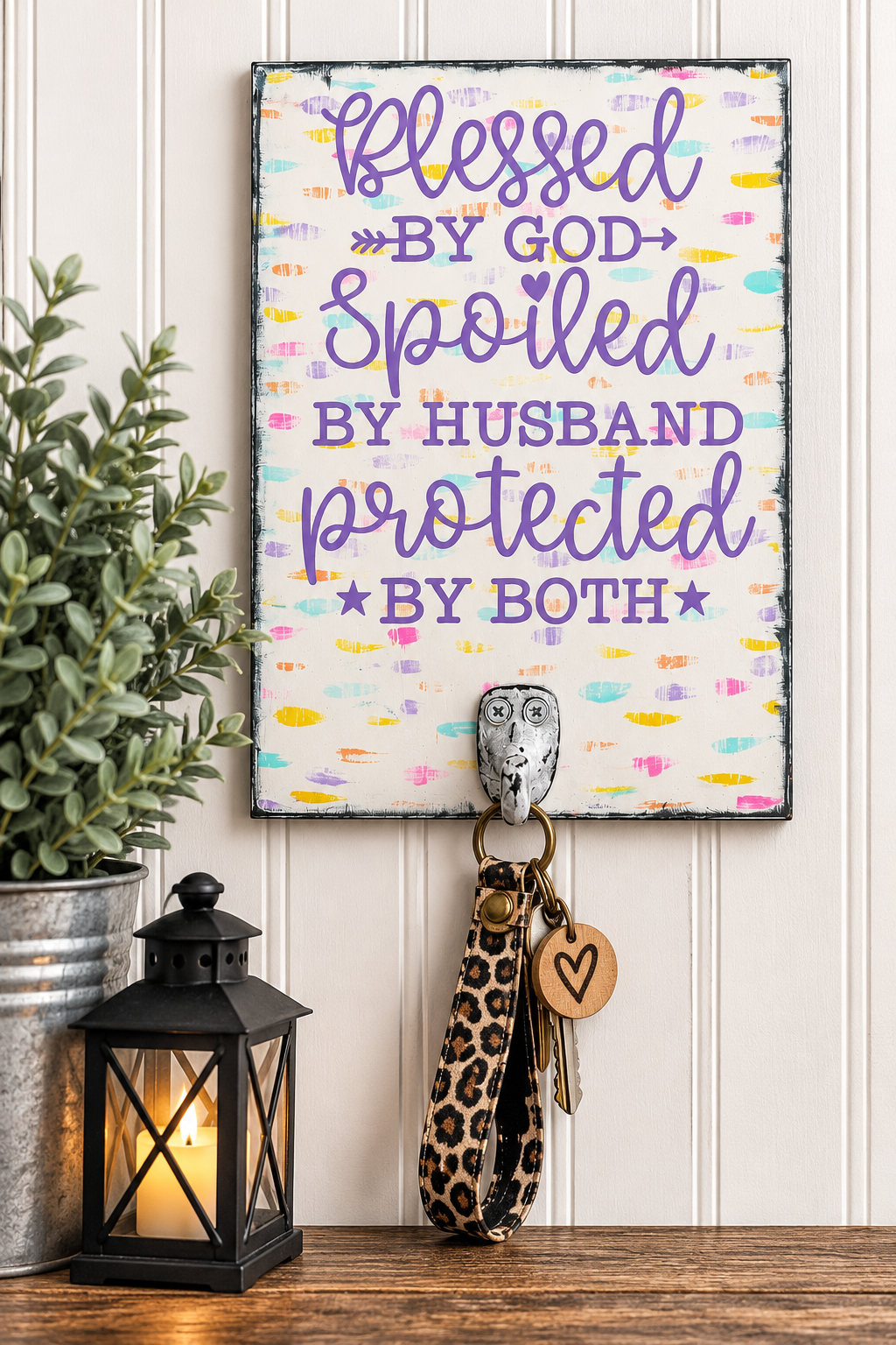 Blessed by God, Spoiled by Husband Key Holder