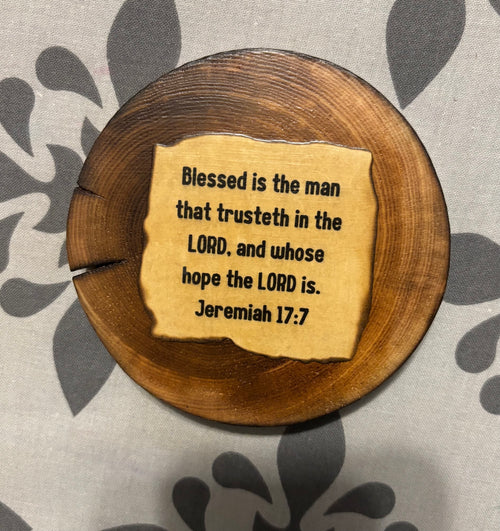 Bible Verse Coasters