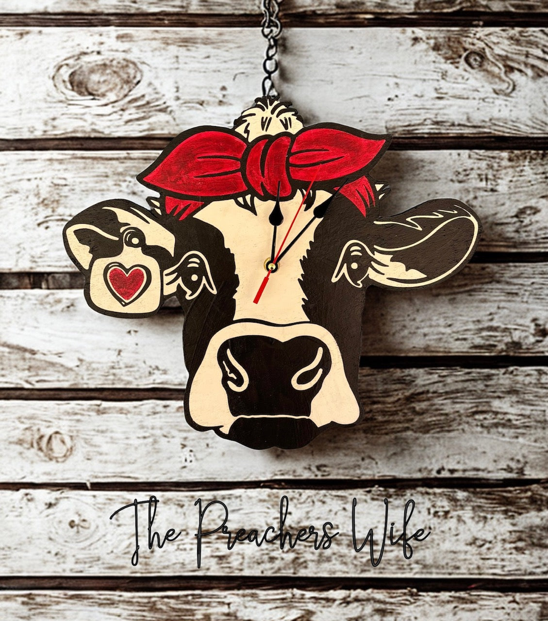 Cow Clock – The Preachers Wife