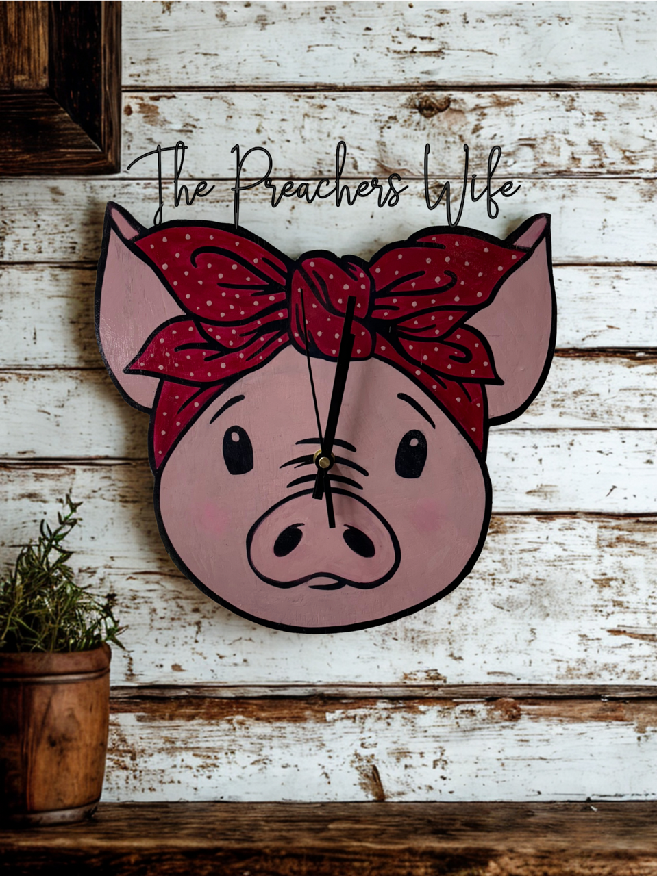 Pig Clock